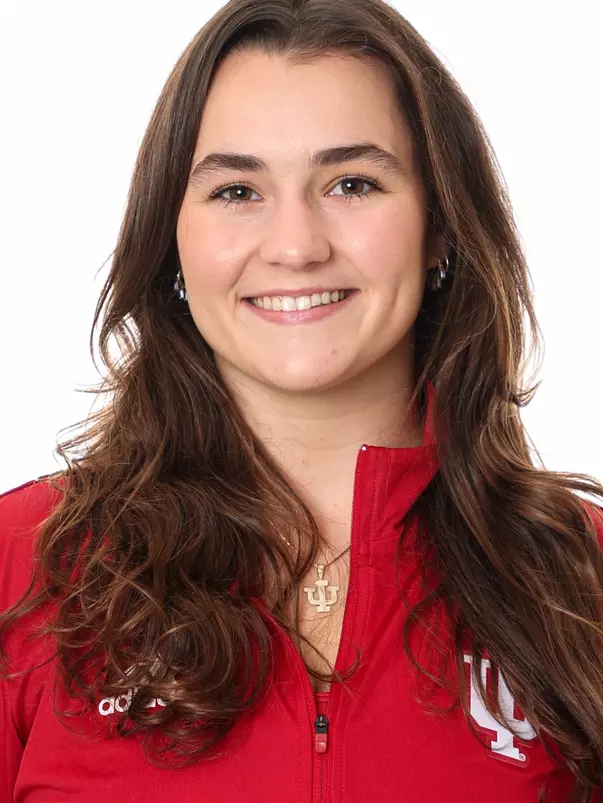 BLOOMINGTON, IN - October 25, 2023 - Lily Haupt of the Indiana Hoosiers during the Rowing Photo Day in Bloomington, IN. Photo By