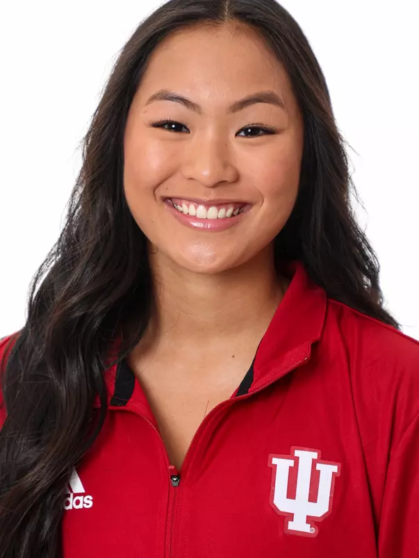 BLOOMINGTON, IN - October 25, 2023 - Kat Nagler of the Indiana Hoosiers during the Rowing Photo Day in Bloomington, IN. Photo By