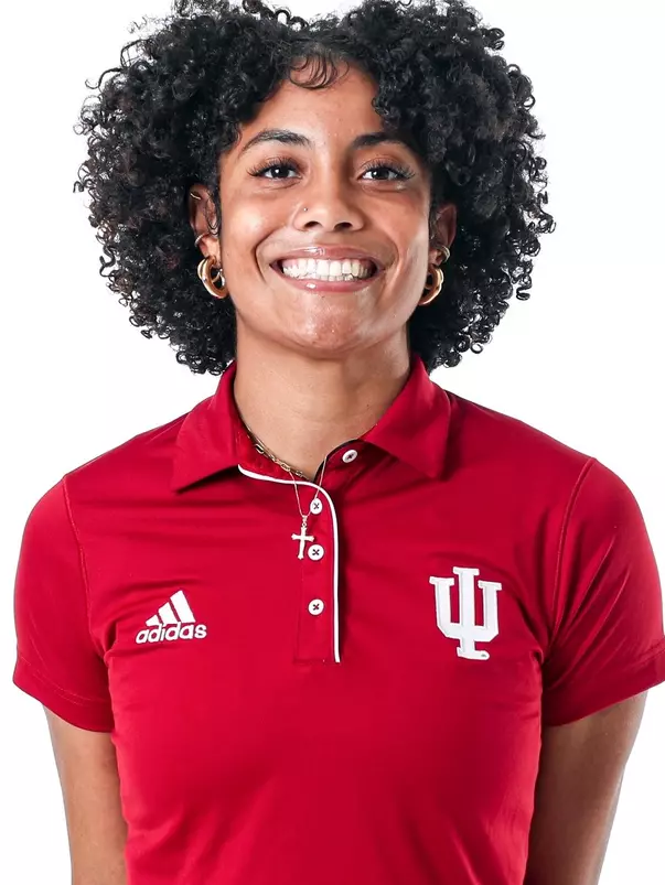 BLOOMINGTON, IN - September 10, 2024 - Symone Adams during Media Day in Bloomington, IN. Photo By Chris Conaway/Indiana Athletics