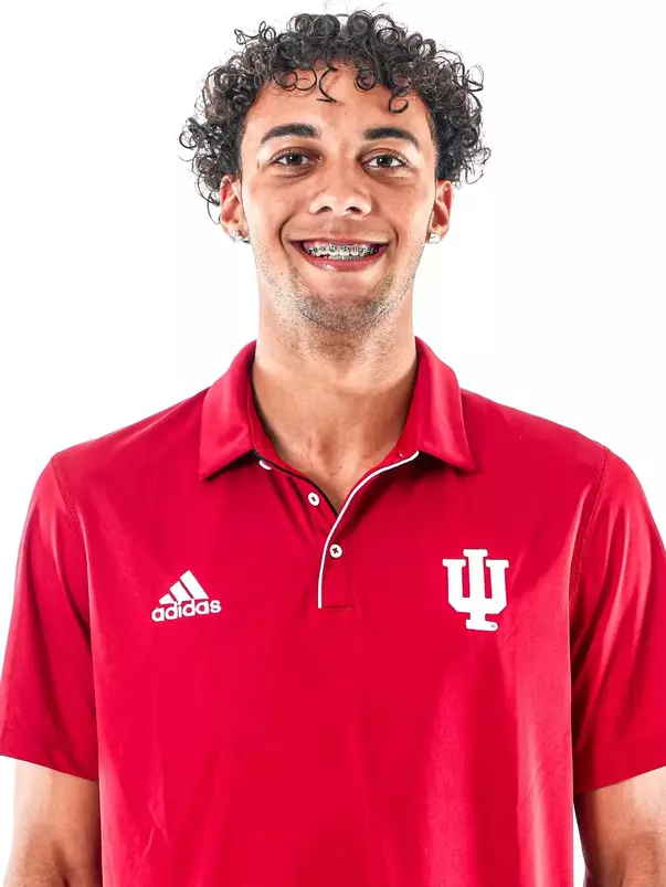 BLOOMINGTON, IN - September 9, 2024 - Xavier Alston of the Indiana Hoosiers during Track and Field Media Day at Simon Skjodt Assembly Hall in Bloomington, IN. Photo By Maddi Sponsel/Indiana Athletics