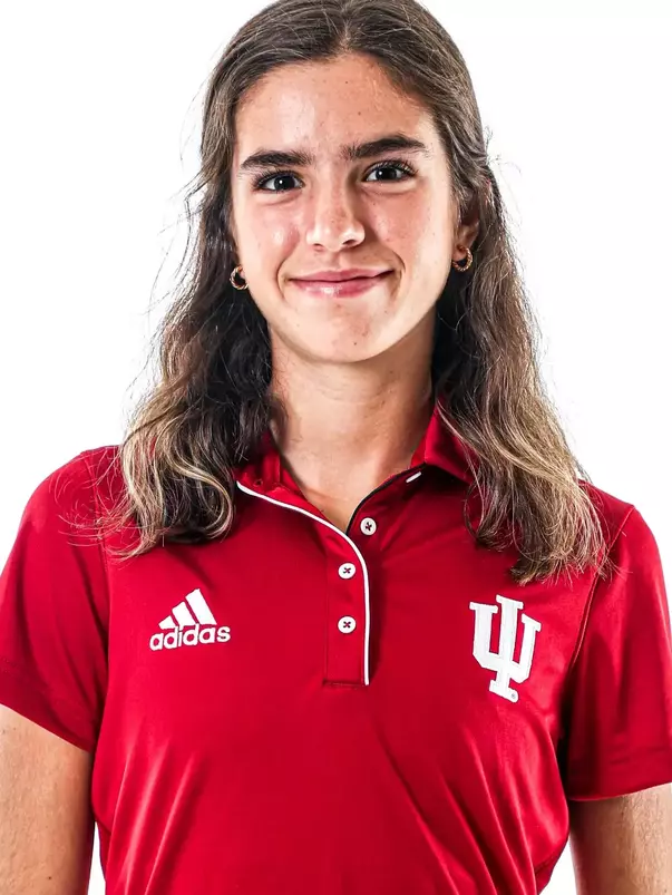 BLOOMINGTON, IN - September 9, 2024 - Ines Herault of the Indiana Hoosiers during Track and Field Media Day at Simon Skjodt Assembly Hall in Bloomington, IN. Photo By Maddi Sponsel/Indiana Athletics