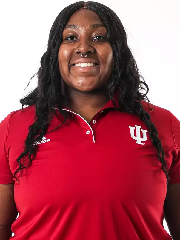 BLOOMINGTON, IN - September 9, 2024 - Makayla Hunter of the Indiana Hoosiers during Track and Field Media Day at Simon Skjodt Assembly Hall in Bloomington, IN. Photo By Maddi Sponsel/Indiana Athletics