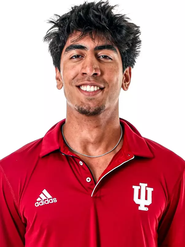 BLOOMINGTON, IN - September 10, 2024 - Deepak Laungani during Media Day in Bloomington, IN. Photo By Chris Conaway/Indiana Athletics