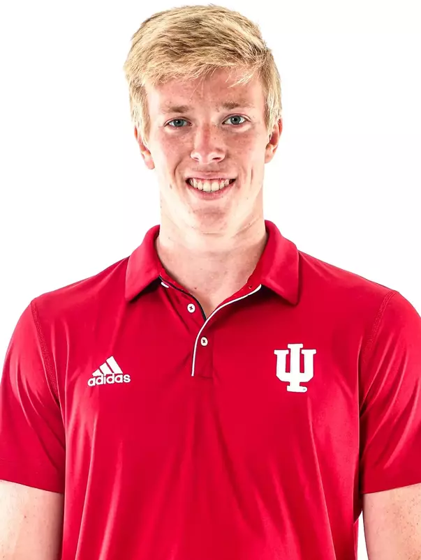BLOOMINGTON, IN - September 9, 2024 - Garrett Messer of the Indiana Hoosiers during Track and Field Media Day at Simon Skjodt Assembly Hall in Bloomington, IN. Photo By Maddi Sponsel/Indiana Athletics