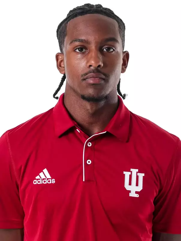BLOOMINGTON, IN - September 10, 2024 - Christian Woodson during Media Day in Bloomington, IN. Photo By Chris Conaway/Indiana Athletics
