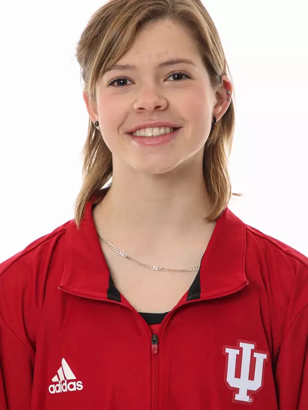 BLOOMINGTON, IN - February 06, 2024 - Becca Baker during the rowing media day in Bloomington, IN. Photo By Dalton Wainscott/Indiana Athletics