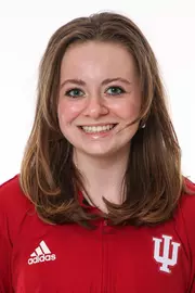 BLOOMINGTON, IN - February 05, 2024 - Mallory Hooper during the rowing media day in Bloomington, IN. Photo By Dalton Wainscott/Indiana Athletics