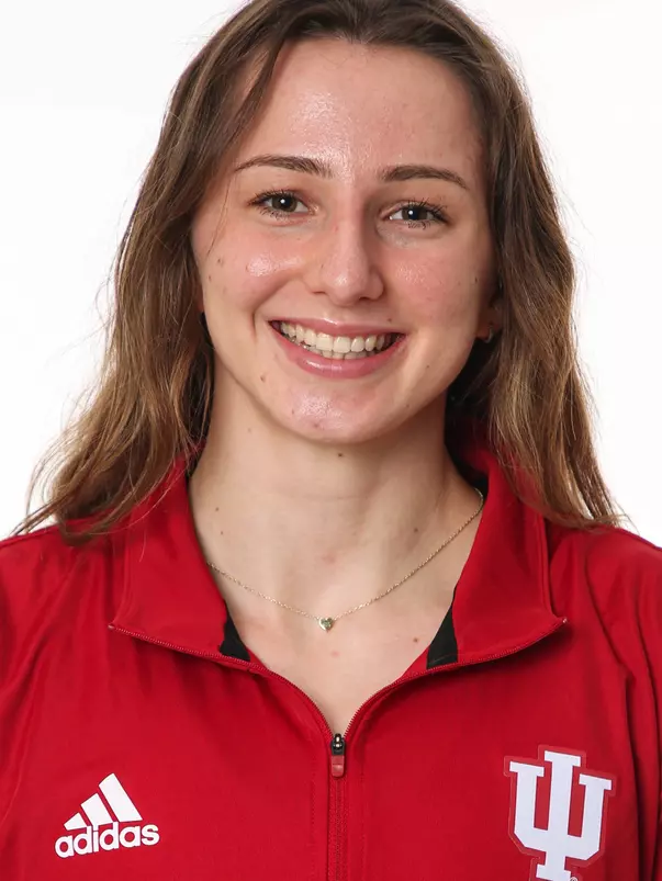 BLOOMINGTON, IN - February 06, 2024 - Olivia Luban during the rowing media day in Bloomington, IN. Photo By Dalton Wainscott/Indiana Athletics