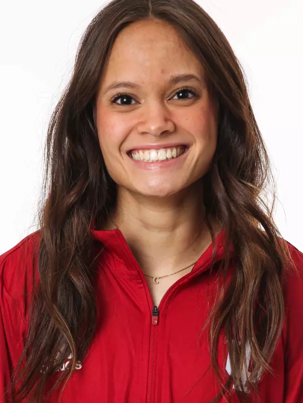BLOOMINGTON, IN - February 05, 2024 - Olivia Mencias during the rowing media day in Bloomington, IN. Photo By Dalton Wainscott/Indiana Athletics