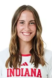 BLOOMINGTON, IN - July 24, 2025 - midfielder Jenna Chatterton #11 of the Indiana Hoosiers during media day at Simon Skjodt Assembly Hall in Bloomington, IN. Photo By Luke Miller/Indiana Athletics