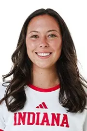 BLOOMINGTON, IN - July 24, 2025 - midfielder Krista Murphy #18 of the Indiana Hoosiers during media day at Simon Skjodt Assembly Hall in Bloomington, IN. Photo By Luke Miller/Indiana Athletics