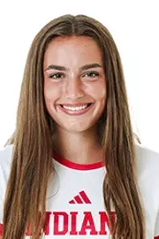 BLOOMINGTON, IN - July 24, 2025 - defender Josie Pratl #25 of the Indiana Hoosiers during media day at Simon Skjodt Assembly Hall in Bloomington, IN. Photo By Luke Miller/Indiana Athletics