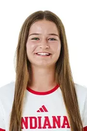 BLOOMINGTON, IN - July 24, 2025 - forward Aleyna Quinn #9 of the Indiana Hoosiers during media day at Simon Skjodt Assembly Hall in Bloomington, IN. Photo By Luke Miller/Indiana Athletics