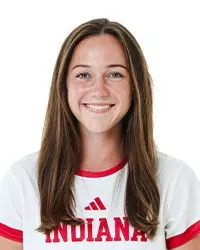 BLOOMINGTON, IN - July 24, 2025 - midfielder Olivia Smith #14 of the Indiana Hoosiers during media day at Simon Skjodt Assembly Hall in Bloomington, IN. Photo By Luke Miller/Indiana Athletics