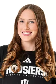 BLOOMINGTON, IN - January 13, 2026 - utility Nancy Baylor-Sefchick #21 of the Indiana Hoosiers during water polo media day at Simon Skjodt Assembly Hall in Bloomington, Indiana. Photo by Spencer Meyer/Indiana Athletics