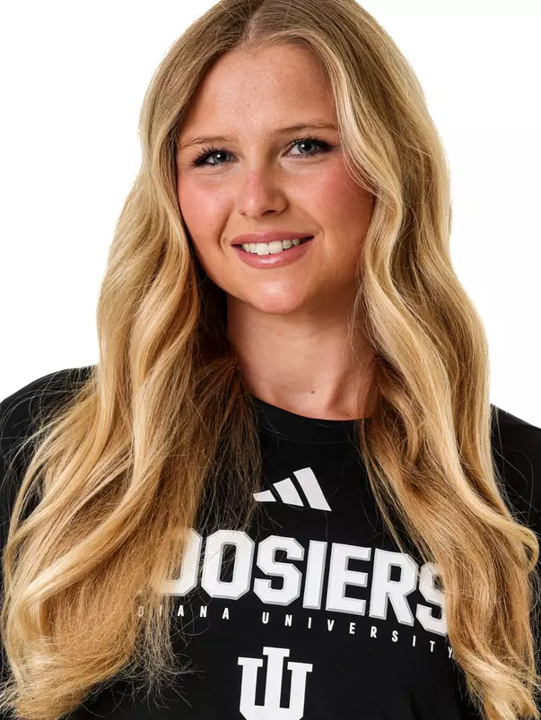 BLOOMINGTON, IN - January 13, 2026 - center Kylie Williams #11 of the Indiana Hoosiers during water polo media day at Simon Skjodt Assembly Hall in Bloomington, Indiana. Photo by Spencer Meyer/Indiana Athletics