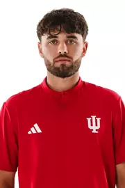 BLOOMINGTON, IN - September 29, 2026 - Matteo Antonescu during Men’s Tennis Media Day at the Simon Skjodt Assembly Hall in Bloomington, IN. Photo By Lili Perez/Indiana Athletics