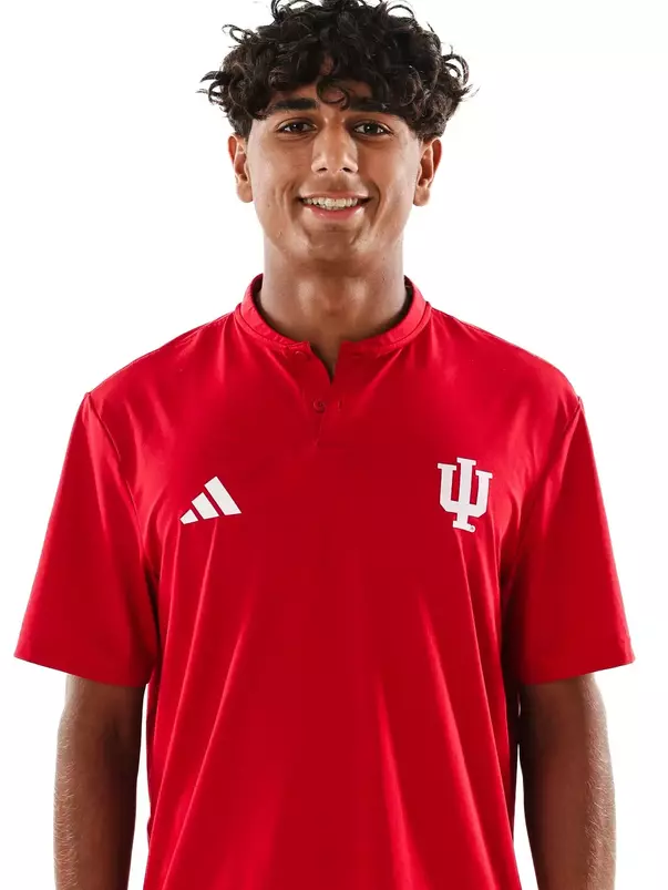 BLOOMINGTON, IN - September 29, 2026 - Aryan Badlani during Men’s Tennis Media Day at the Simon Skjodt Assembly Hall in Bloomington, IN. Photo By Lili Perez/Indiana Athletics
