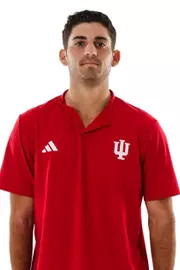 BLOOMINGTON, IN - September 29, 2026 - Sam Landau during Men’s Tennis Media Day at the Simon Skjodt Assembly Hall in Bloomington, IN. Photo By Lili Perez/Indiana Athletics