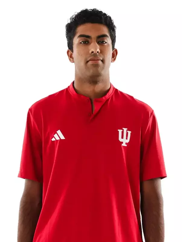 BLOOMINGTON, IN - September 29, 2026- Karan Raghavendra during Men’s Tennis Media Day at the Simon Skjodt Assembly Hall in Bloomington, IN. Photo By Lili Perez/Indiana Athletics