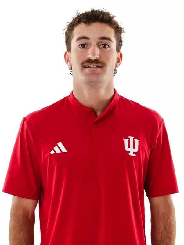 BLOOMINGTON, IN - September 29, 2026 - Sam Scherer during Men’s Tennis Media Day at the Simon Skjodt Assembly Hall in Bloomington, IN. Photo By Lili Perez/Indiana Athletics