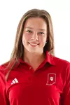 BLOOMINGTON, IN - September 08, 2026 - Amelia Bray during media day at Simon Skjodt Assembly Hall in Bloomington, IN. Photo By Luke Miller/Indiana Athletics