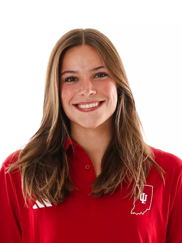 BLOOMINGTON, IN - September 09, 2026 - Eva Rottink during media day at Simon Skjodt Assembly Hall in Bloomington, IN. Photo By Luke Miller/Indiana Athletics