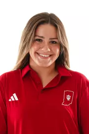 BLOOMINGTON, IN - September 08, 2026 - Luci Gutierrez during media day at Simon Skjodt Assembly Hall in Bloomington, IN. Photo By Luke Miller/Indiana Athletics