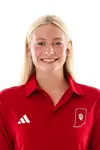 BLOOMINGTON, IN - September 09, 2026 - Ava Metzger during media day at Simon Skjodt Assembly Hall in Bloomington, IN. Photo By Luke Miller/Indiana Athletics