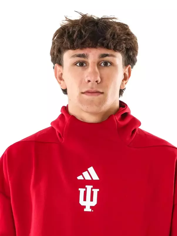 BLOOMINGTON, IN - September 23, 2026 - Mason Goelz of the Indiana Hoosiers during Media Day at Simon Skjodt Assembly Hall in Bloomington, IN. Photo By Easton Zelinsky / Indiana Athletics