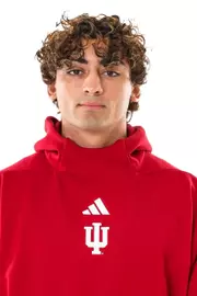 BLOOMINGTON, IN - September 23, 2026 - Tyler Guerra of the Indiana Hoosiers during Media Day at Simon Skjodt Assembly Hall in Bloomington, IN. Photo By Easton Zelinsky / Indiana Athletics