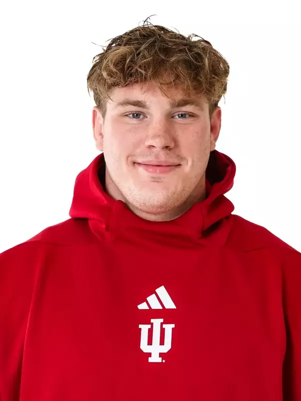 BLOOMINGTON, IN - September 23, 2026 - Nick Pavlechko of the Indiana Hoosiers during Media Day at Simon Skjodt Assembly Hall in Bloomington, IN. Photo By Easton Zelinsky / Indiana Athletics