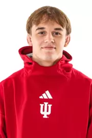 BLOOMINGTON, IN - September 23, 2026 - Jackson Shipley of the Indiana Hoosiers during Media Day at Simon Skjodt Assembly Hall in Bloomington, IN. Photo By Easton Zelinsky / Indiana Athletics