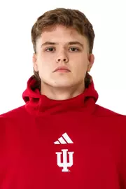 BLOOMINGTON, IN - September 23, 2026 - Hunter Sturgill of the Indiana Hoosiers during Media Day at Simon Skjodt Assembly Hall in Bloomington, IN. Photo By Easton Zelinsky / Indiana Athletics