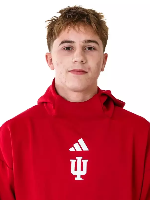 BLOOMINGTON, IN - September 23, 2026 - Aydan Bollinger of the Indiana Hoosiers during Media Day at Simon Skjodt Assembly Hall in Bloomington, IN. Photo By Easton Zelinsky / Indiana Athletics