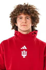 BLOOMINGTON, IN - September 23, 2026 - Joey Buttler of the Indiana Hoosiers during Media Day at Simon Skjodt Assembly Hall in Bloomington, IN. Photo By Easton Zelinsky / Indiana Athletics