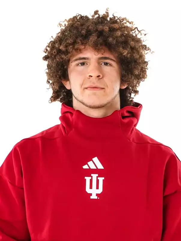 BLOOMINGTON, IN - September 23, 2026 - Joey Buttler of the Indiana Hoosiers during Media Day at Simon Skjodt Assembly Hall in Bloomington, IN. Photo By Easton Zelinsky / Indiana Athletics