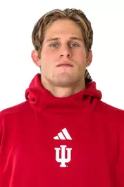 BLOOMINGTON, IN - September 23, 2026 - Thomas Crook of the Indiana Hoosiers during Media Day at Simon Skjodt Assembly Hall in Bloomington, IN. Photo By Easton Zelinsky / Indiana Athletics