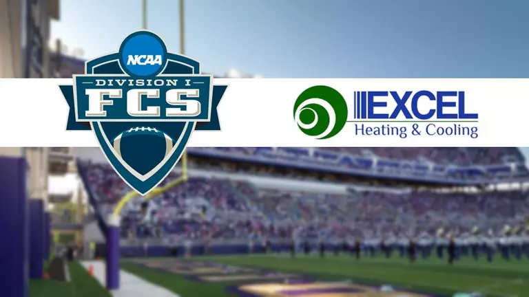 JMU Athletics Announces Playoffs Partnership With Excel Heating & Cooling