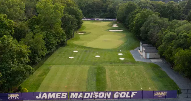 Golf Short Game Facility Aerial Summer 2023