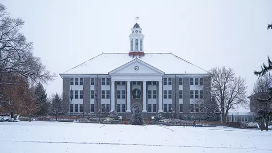 Snowy quad