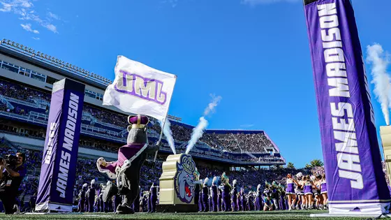 2025 JMU Football Pregame Introductions vs. Old Dominion at Bridgeforth Stadium