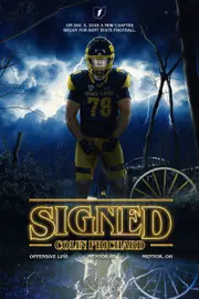 Colin Prichard Signing Day