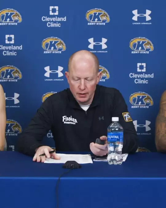 Kent State Men's Basketball vs Roberts Wesleyan | Postgame Press Conference