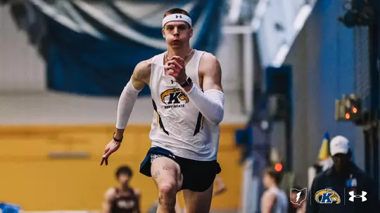 Ayden Bath competes in long jump at Doug Raymond Invitational