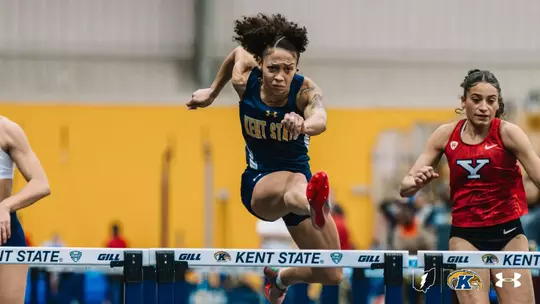 Gabrielle Hammonds in action at Doug Raymond Invitational