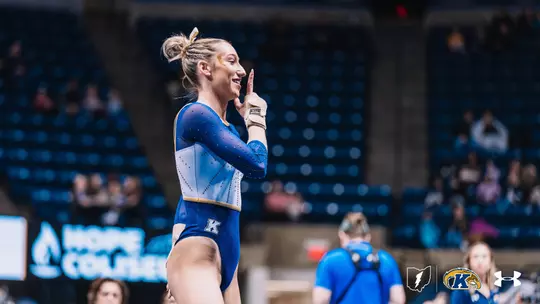 Jersey Bingman at the WVU Tri-Meet