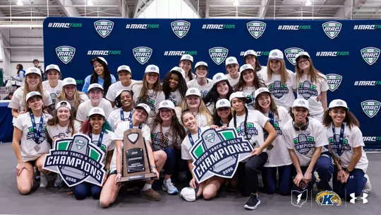 Women's Track & Field celebrates 2026 MAC Indoor Championship