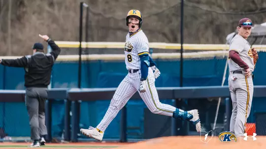 Ripken Reese celebrating after three run home run
