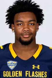 Ezekiel Castex headshot in Kent State Golden Flashes football uniform